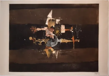 Etching Friedlaender - Contrepoints 