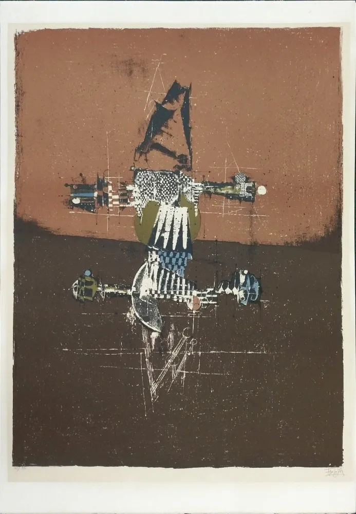 Lithograph Friedlaender - HAARLEM