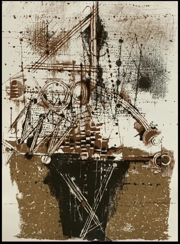 Lithograph Friedlaender - Les Oiseaux 