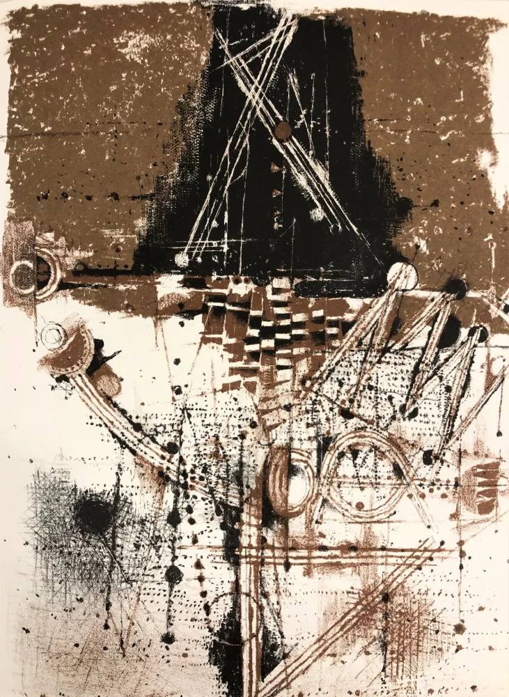 Lithograph Friedlaender - Les oiseaux (The Birds)