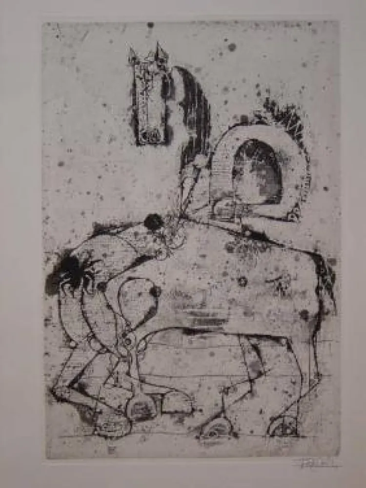 Etching And Aquatint Friedlaender - Petit Bestiaire