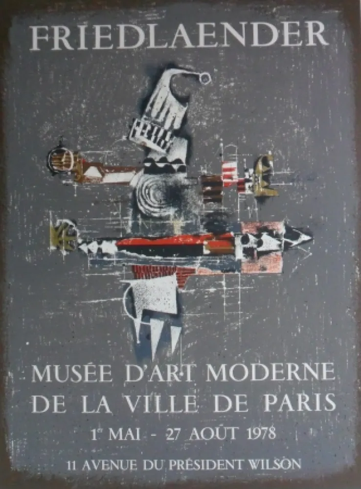 Lithograph Friedlaender - Poster de luxe edition signed