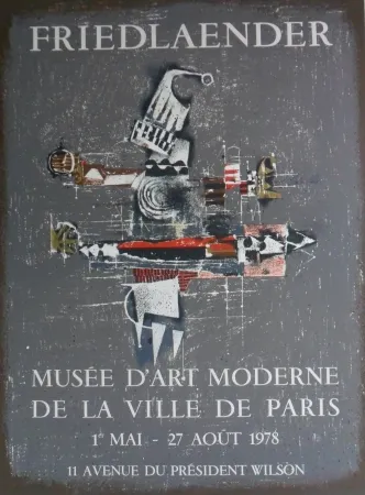 Lithograph Friedlaender - Poster de luxe edition signed