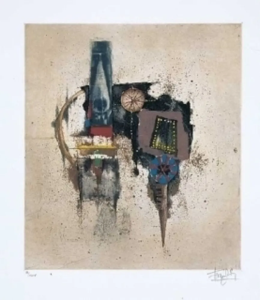 Etching And Aquatint Friedlaender - Prières de l'aube