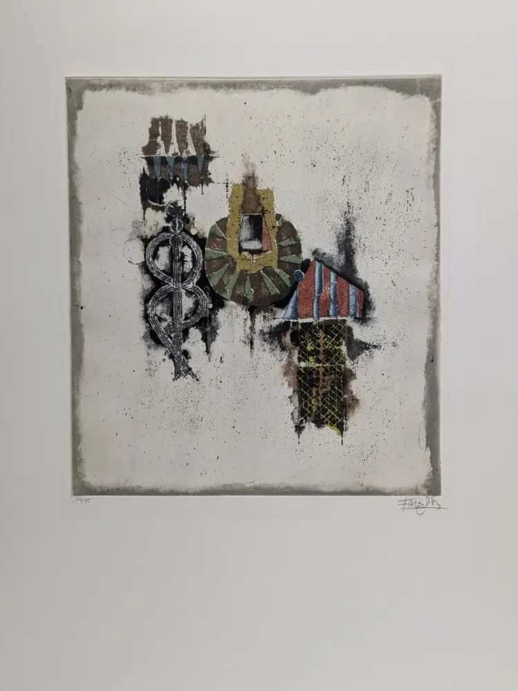 Etching And Aquatint Friedlaender - Règne végétal IV 