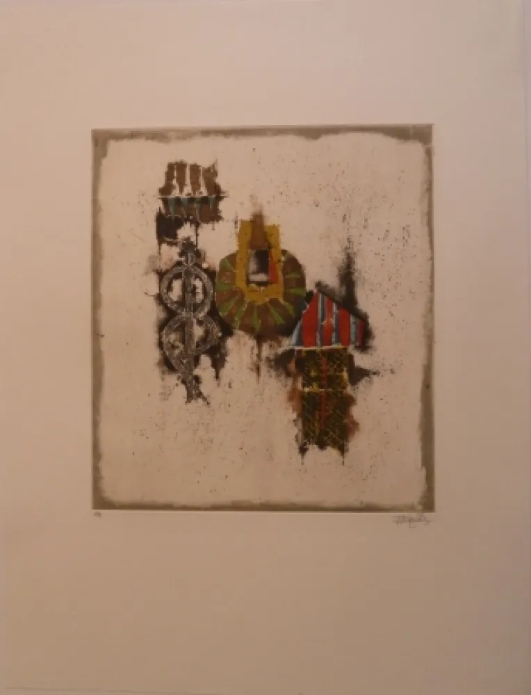 Etching Friedlaender - Règne Vegital IV