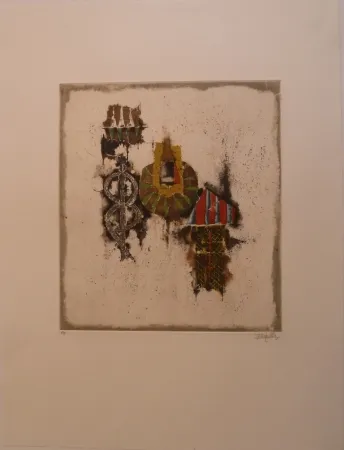 Etching Friedlaender - Règne Vegital IV