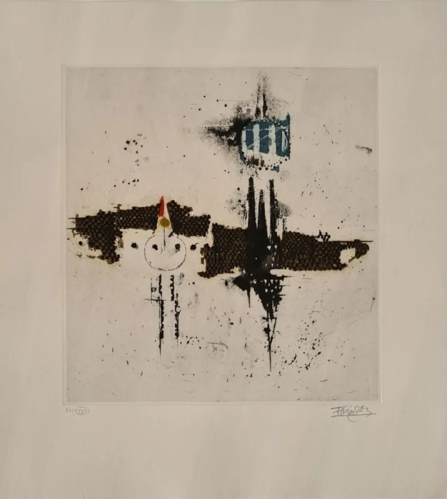 Etching Friedlaender - Sans titre