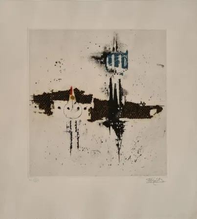 Etching Friedlaender - Sans titre