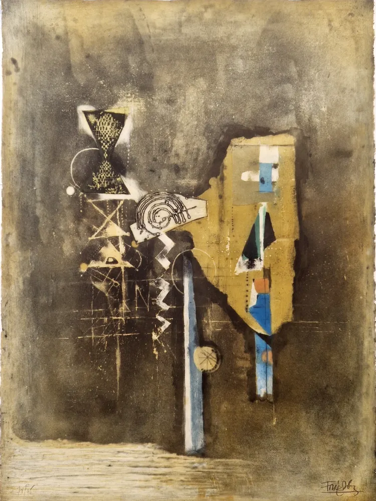 Engraving Friedlaender - Sans Titre