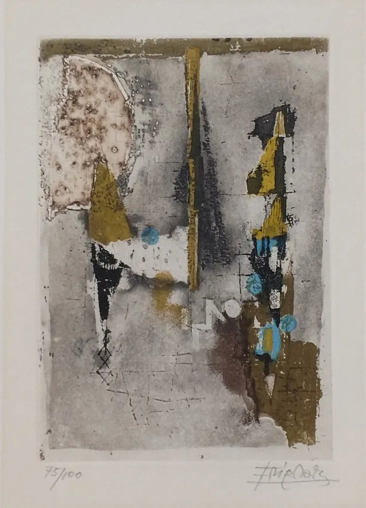 Lithograph Friedlaender - UNKNOWN TITLE