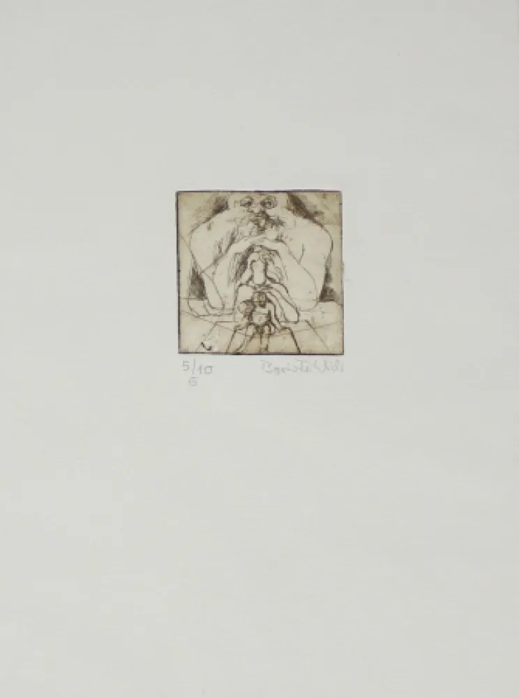 Etching Fröhlich - Untitled