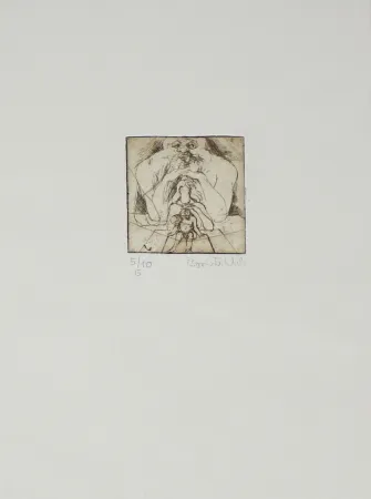 Etching Fröhlich - Untitled