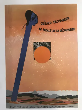 Poster Fromanger - Fiac 83 / Galerie ABCD