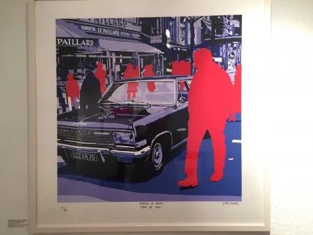 Screenprint Fromanger - Salon de Thé