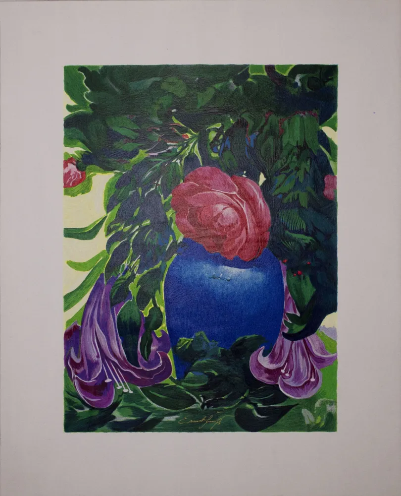 Screenprint Fuchs - Fiori