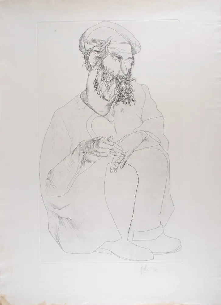 Engraving Fulla - Portrait