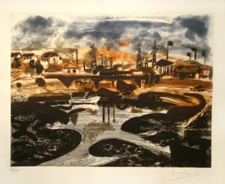 Engraving Gal - El Río