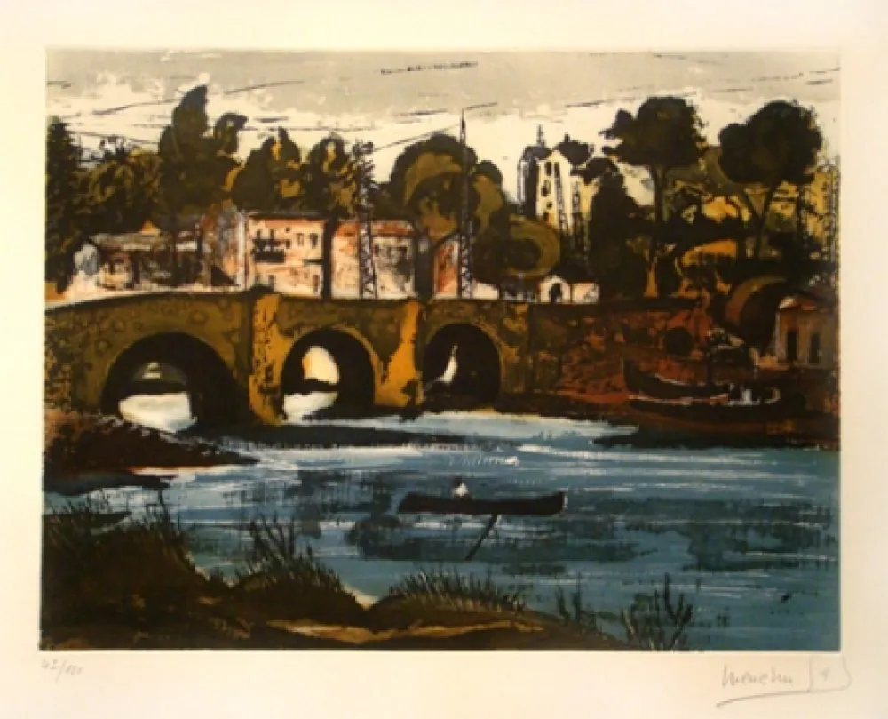 Engraving Gal - En el Río se Mira la Montaña