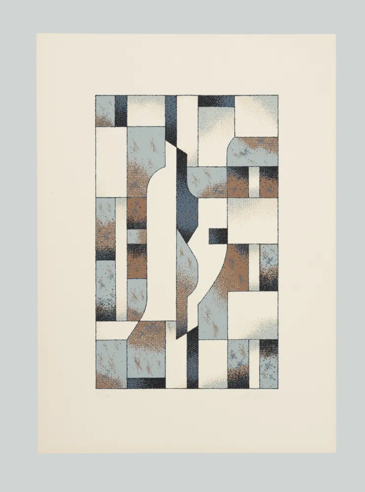 Screenprint Galli - Composizione (Tav. A)