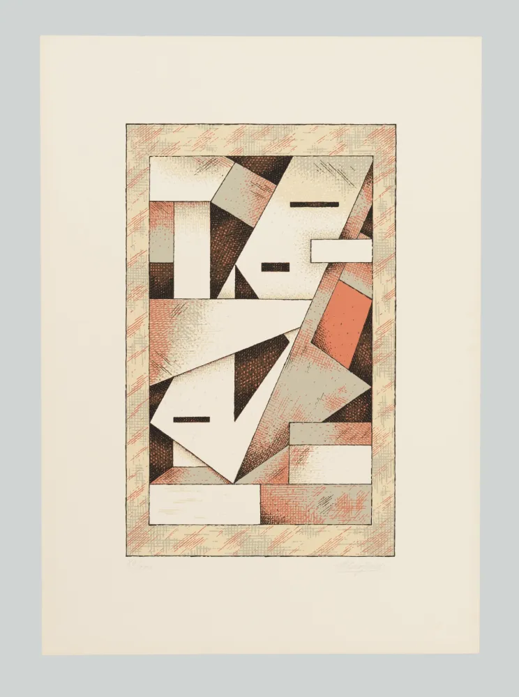 Screenprint Galli - Composizione (Tav. B)