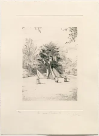 Drypoint Gamarra - Los nuevos Oradores III