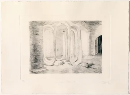 Drypoint Gamarra - Los nuevos Oradores IV