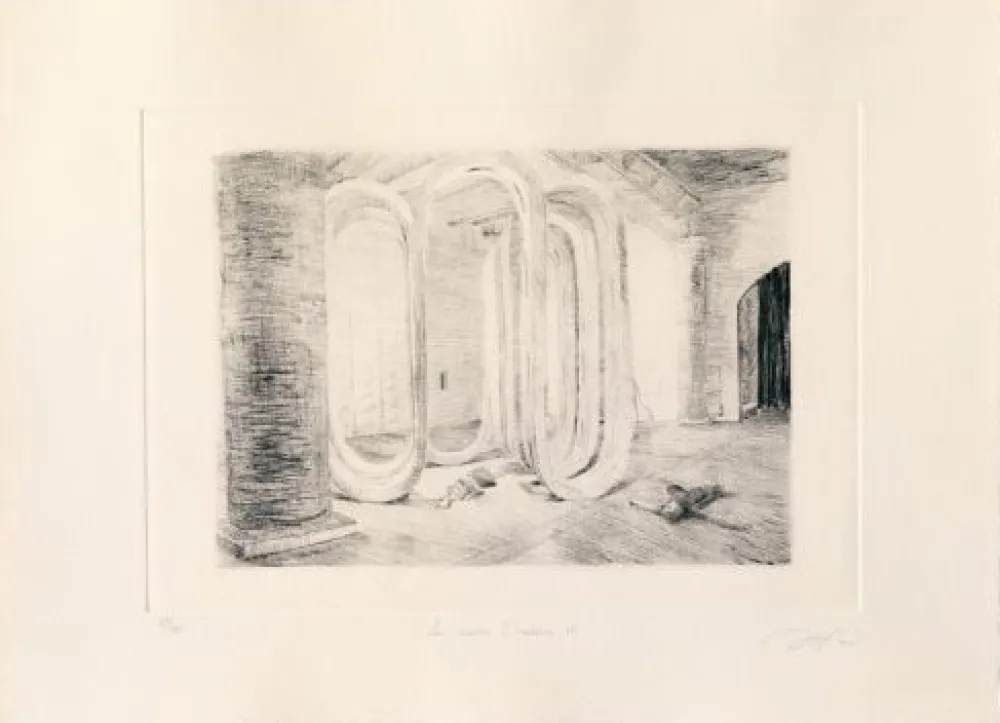 Drypoint Gamarra - Los nuevos Oradores IV