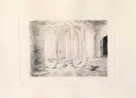 Drypoint Gamarra - Los nuevos Oradores IV