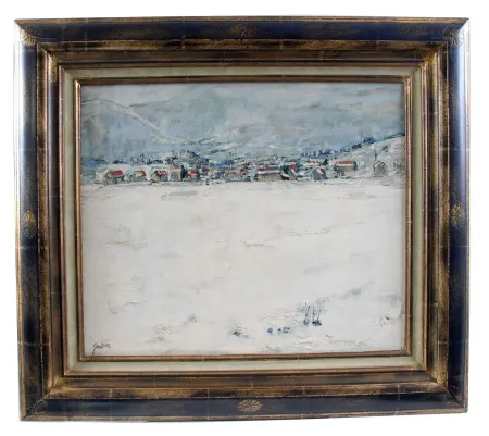 No Technical Gantner - Neige aux environs de Belfort, Les Vosges (Snow around Belfort, The Vosges)