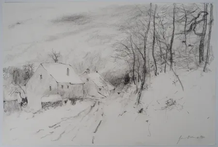 No Technical Gantner - Un hameau sous la neige