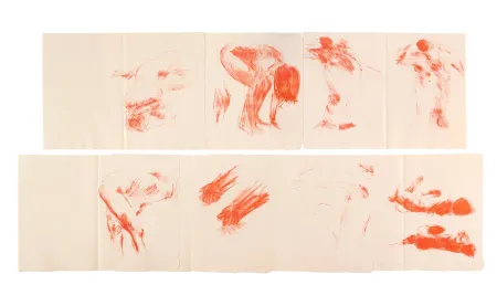 Illustrated Book Garache - Alain Veinstein. ÉBAUCHE DU FÉMININ. 7 lithographies et suite complète signée (1981)