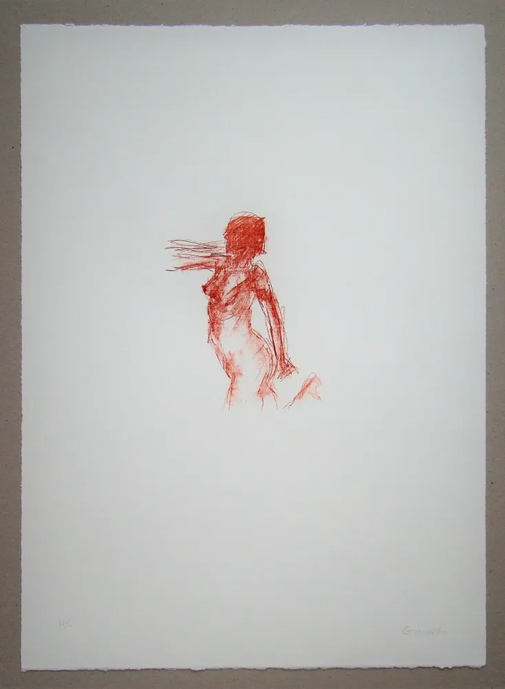 Lithograph Garache - Argolette Claire