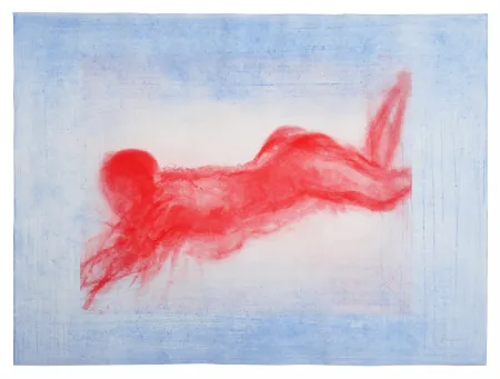 Etching Garache - Bleue III