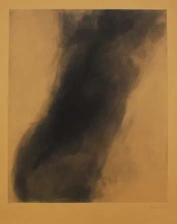 Etching Garache - Dos de Méouge 