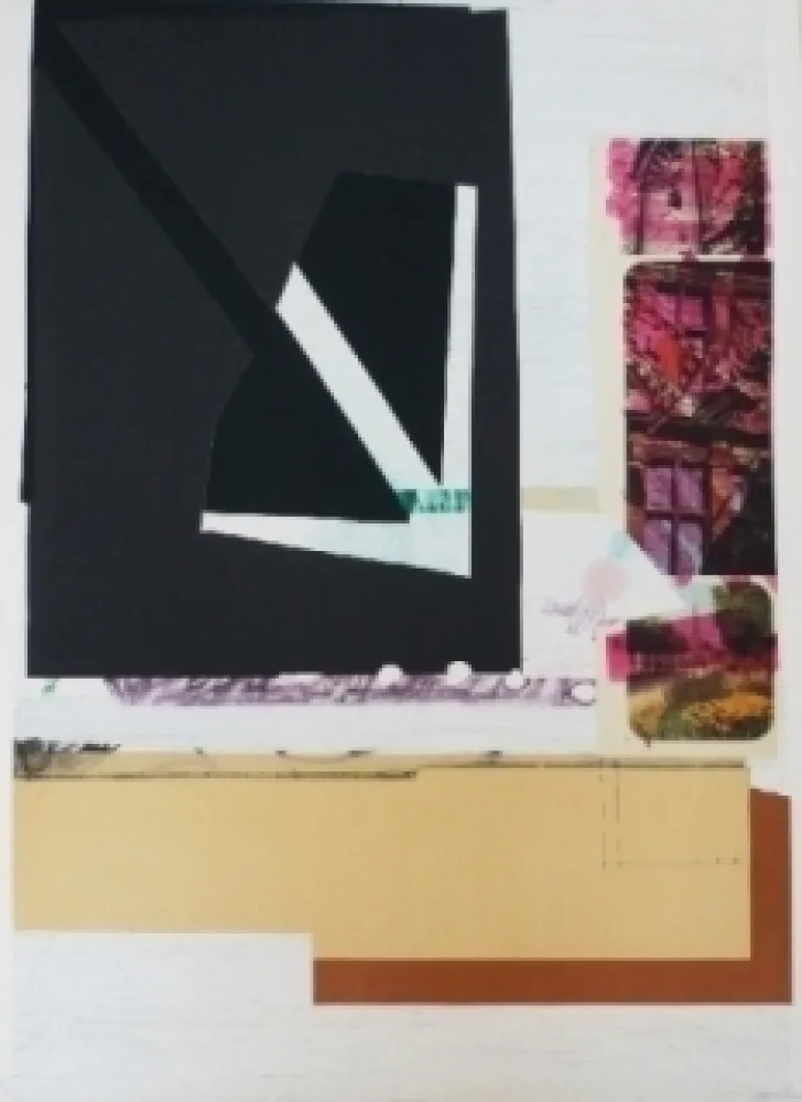 Lithograph Garcia Ponce - Composition 12