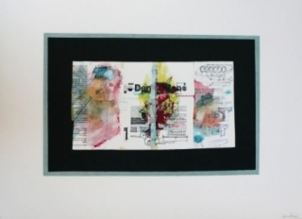 Lithograph Garcia Ponce - Composition 4