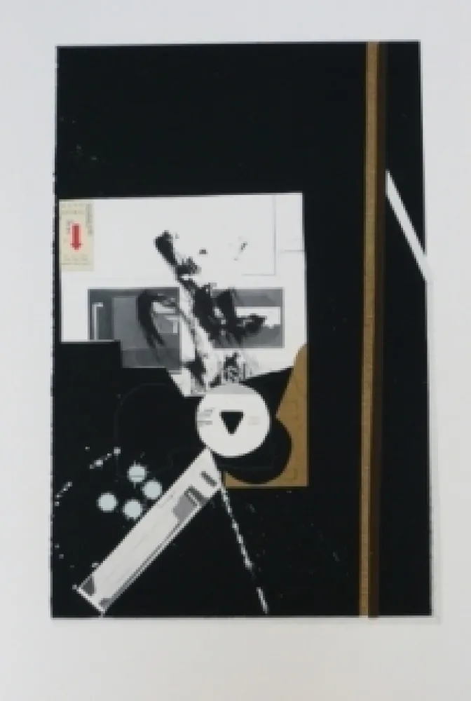 Lithograph Garcia Ponce - Composition 6