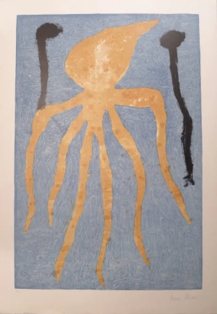 Lithograph García Sevilla - Animalia