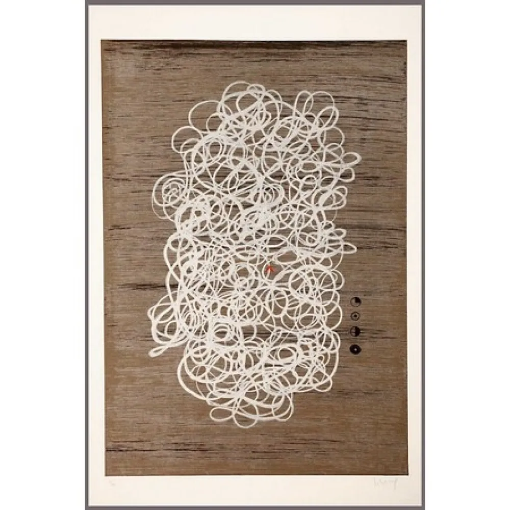 Lithograph García Sevilla - Fuga I