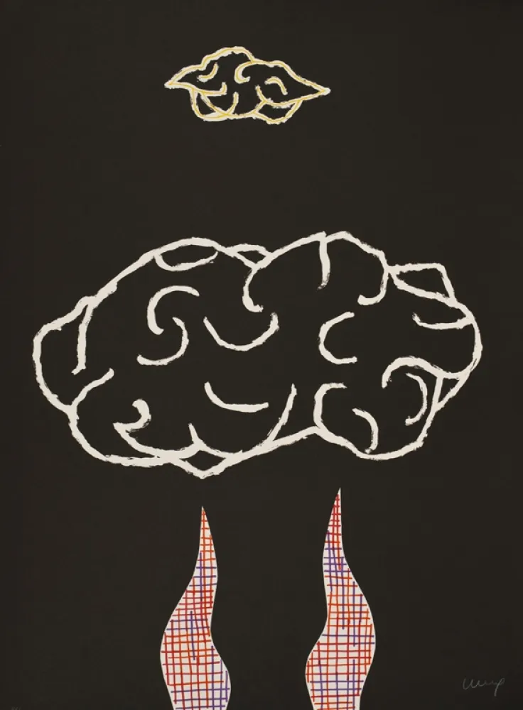 Screenprint Garcia-Sevilla - Sin título