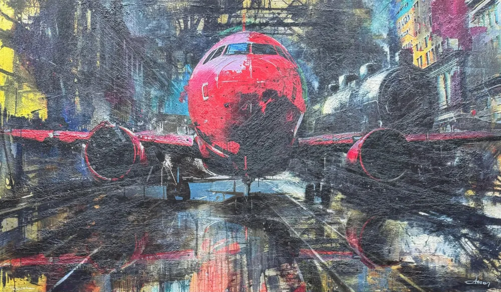 Screenprint Garos - Inseguendo il futuro