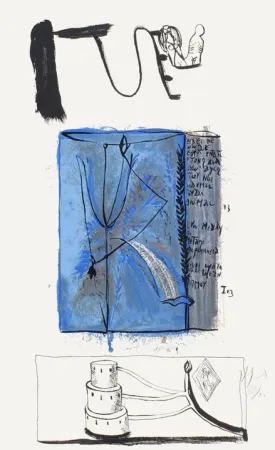 Lithograph Garouste - Sans titre 2