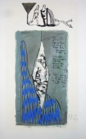 Lithograph Garouste - Sans titre