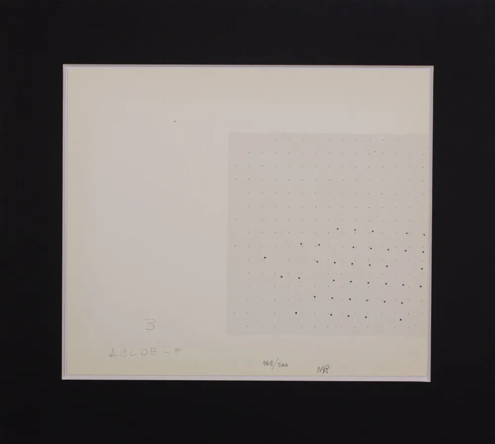 Screenprint Gastini - Lettera B