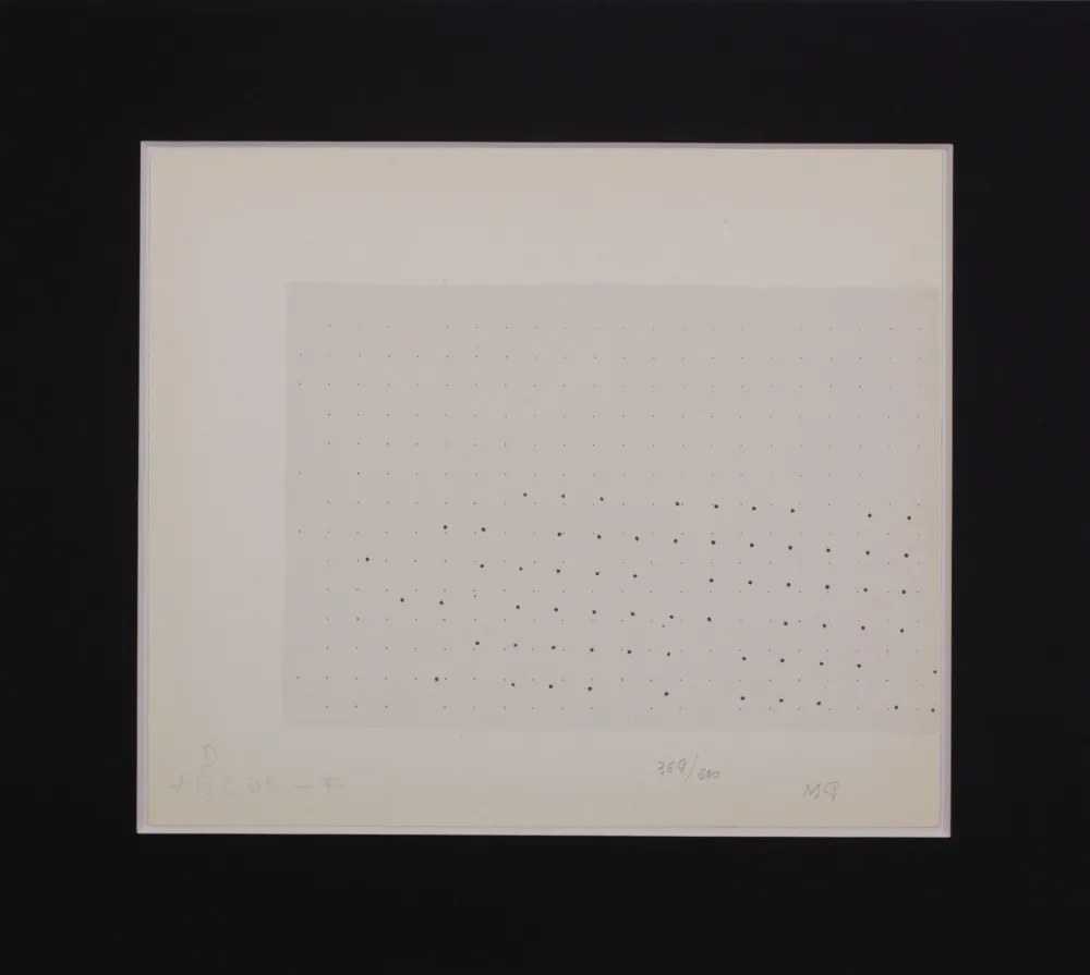 Screenprint Gastini - Lettera D