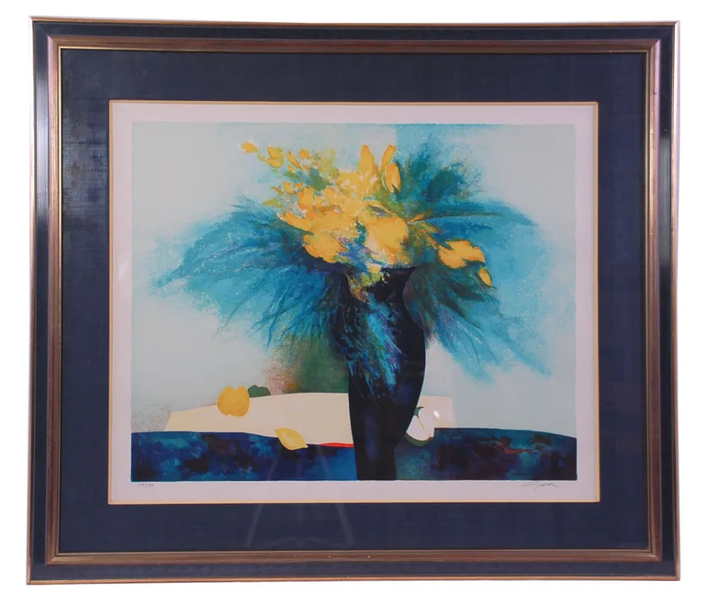 Lithograph Gaveau - Les jonquilles