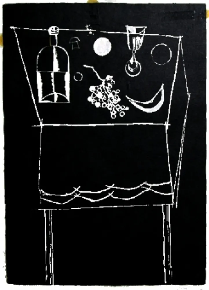 Linocut Gentilini - Senza titolo