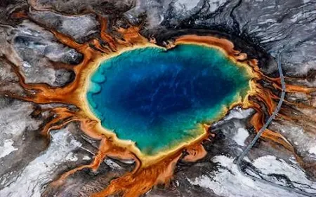 Photography Gerster - Grand Prismatic Spring, Yellowstone 1982