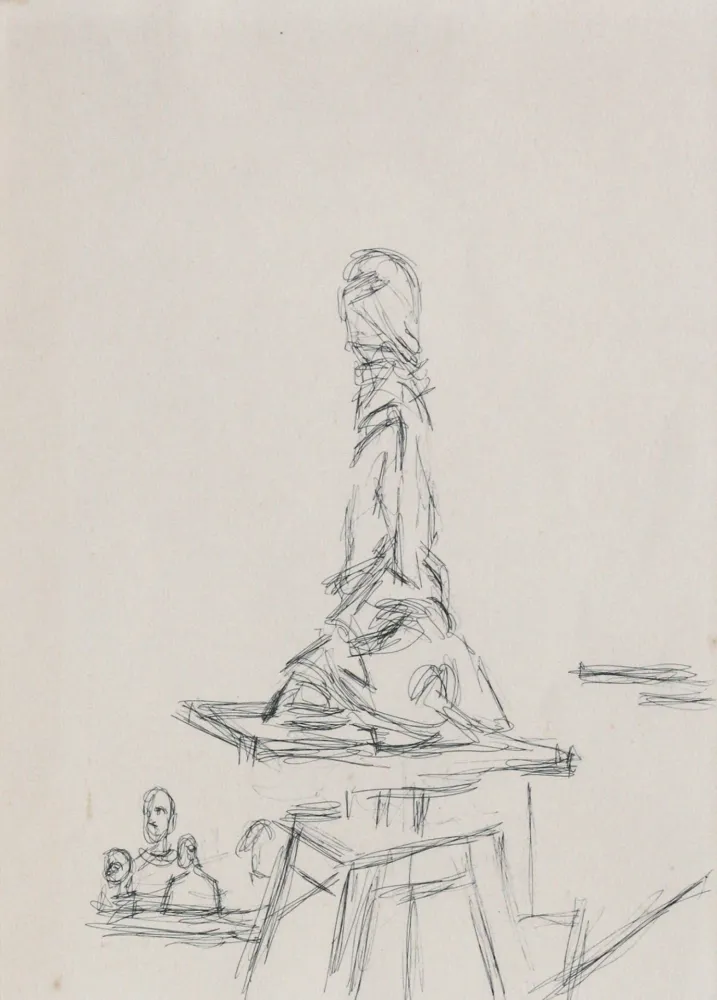 No Technical Giacometti - Atelier à la sellette